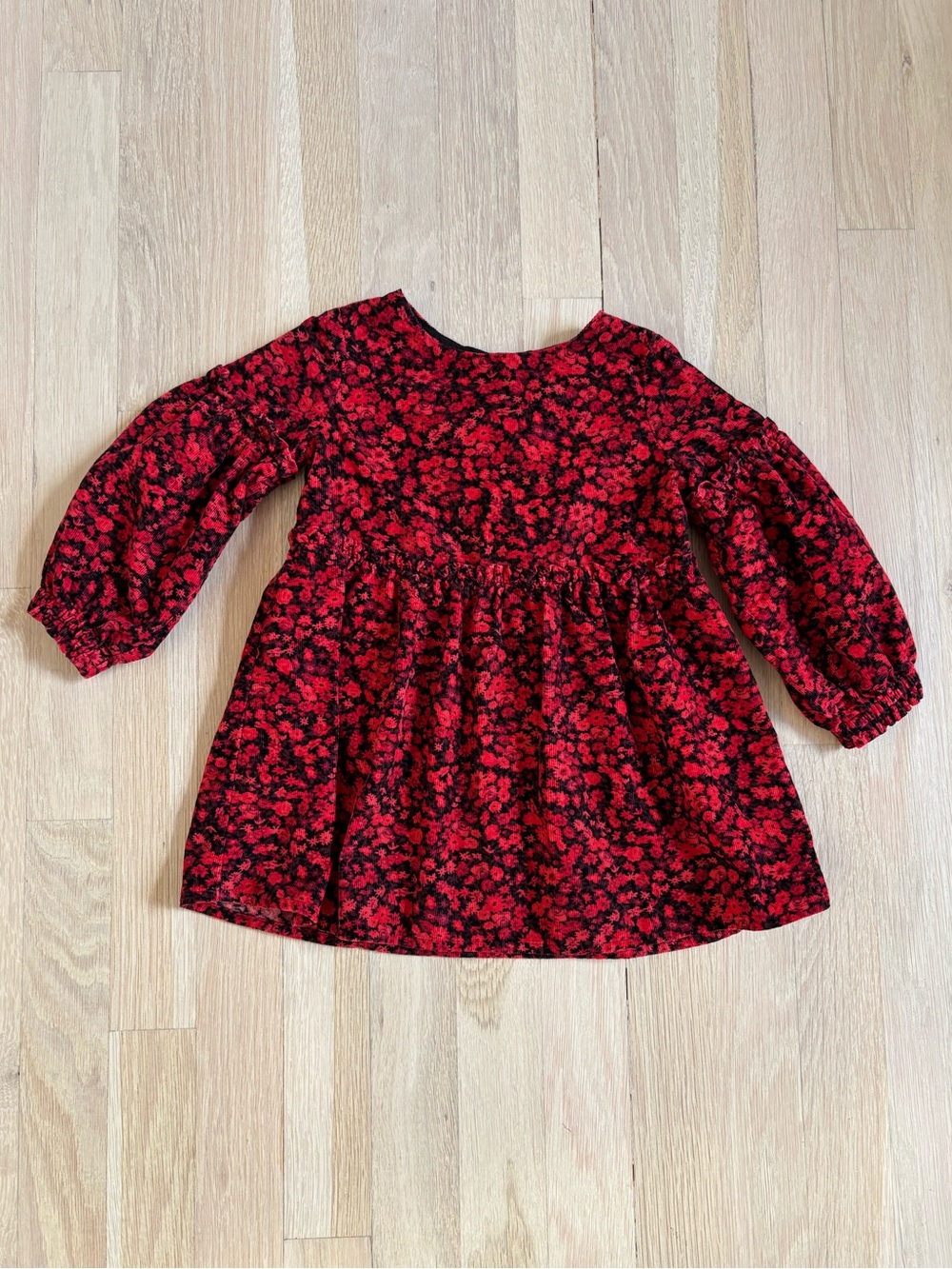 Baby Gap Floral Corduroy Dress